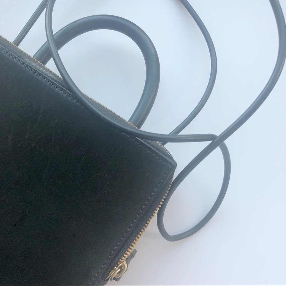 Building Block Leather Squared Box Crossbody Bag - Picture 6 of 8